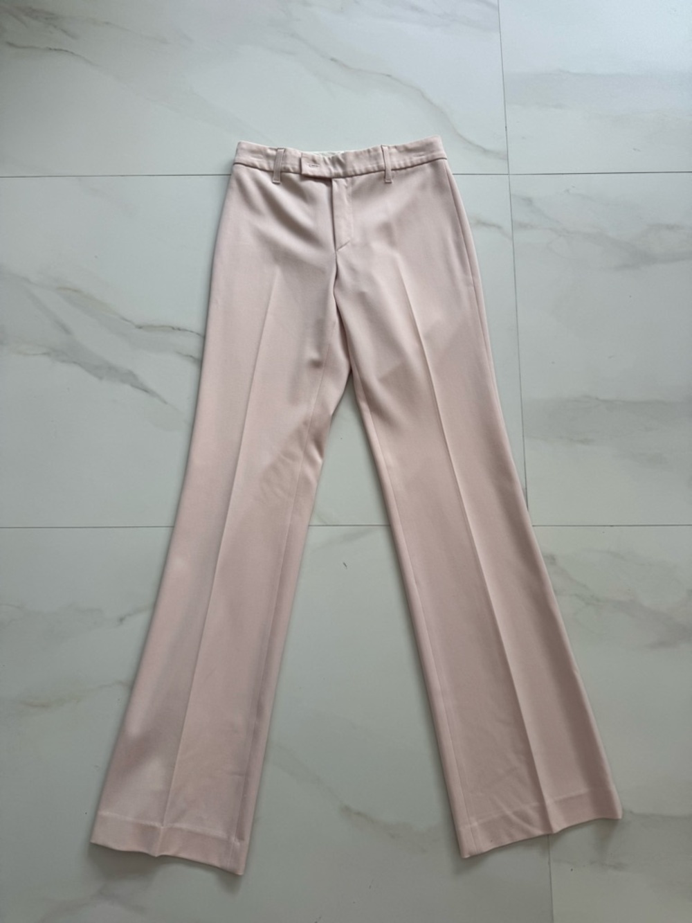 Vertigo Paris Wide-Leg Trousers in Pale Blush